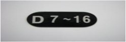 4DX SIDE NUMBER (LED)