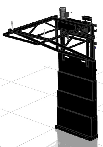 [P070551] CINEMANEXT RAIL COVER P-WALLIFT