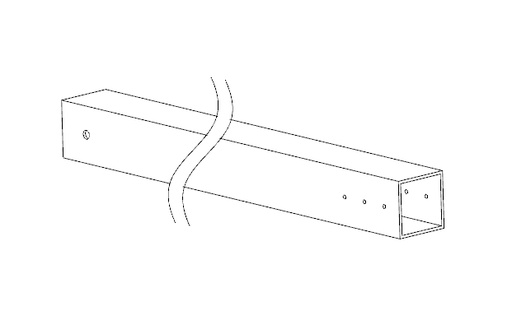 [P056659] CINEMANEXT P-SCREEN. PILAR FLOOR SUPPORTED. 2M MODUL