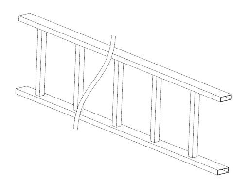 [P056664] CINEMANEXT P-SCREEN. ESCALERA SIN ANILLO. MÓDULO 2M